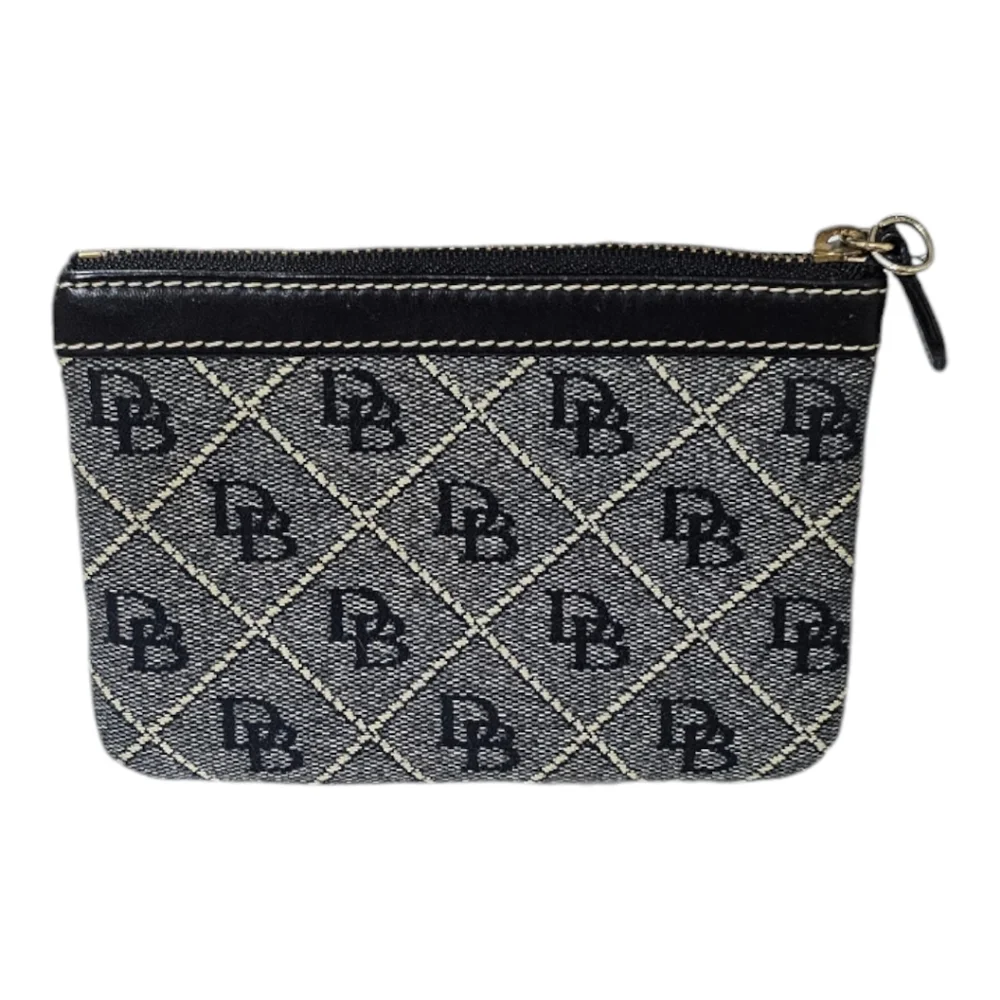 DOONEY & BOURKE Signature Canvas/Leather 3pc Combo Hobo, Wallet & Coin Purse.
